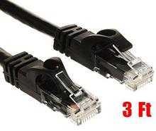 Belkin CAT6 Ethernet Patch Cable snagless - 3 feet