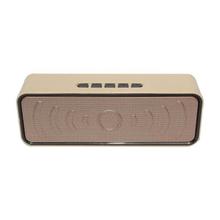 Music M268B Mini Portable Bluetooth Speaker - Gold