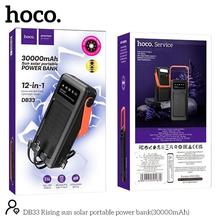 HOCO DB33 Solar Charging Portable Power Bank 30000mAh
