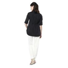 Nine Maternity Simple Navy Nursing Shirt 5191