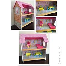 Wooden Doll House Toys For Kids
