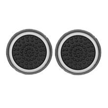 Silicone Analog Joystick Caps for PS4, XBOX ONE - Black + White (2PCS)