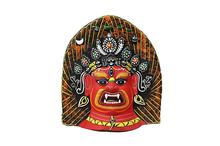 Red Bhairav Face Mask Showpiece