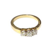 14 Ct Gold With Diamond Embellished Ring For Women