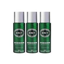 Brut Original Deodorant Body Spray For Men 200ml*3 Combo Pack- NS Suppliers