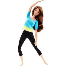 Barbie Endless Made to Move Doll - Blue Top - DHL81-blue