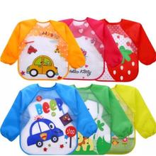 Baby Detachable Waterproof Apron Bibs -1Pcs