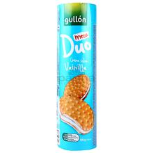 Gullon Mega Duo Cream Sabor Vainilla (500gm)