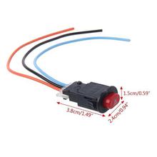 1pc Motorcycle Switch Hazard Light Switch Button Double Flash