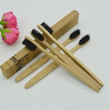 Bamboo Charcoal Toothbrush with Pack of 4