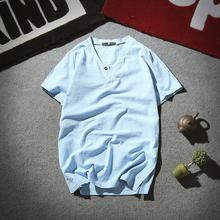 Plus size men's clothing _2018 summer Japanese linen short