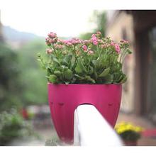 Round Balcony Railing Deck Flower Pot