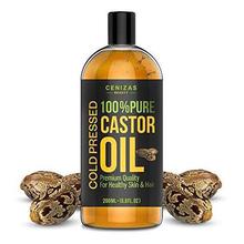 Cenizas Cold-Pressed, 100% Pure Castor Oil - Moisturizing & Healing,