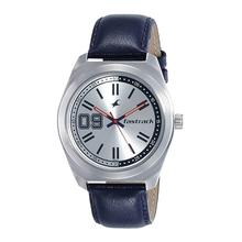 Fastrack Varsity Analog Silver Dial Men's Watch-3174SL01