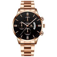 CHINA SALE-   SHAARMS new men's quartz men's watch steel