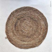 Pack of 6 Round Hemp Table Placemat-Hash Brown