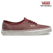 Vans Red VN0004MKIEL Authentic Lace Up Shoes For Men -6135