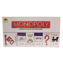 Multicolored Monopoly Board Game
