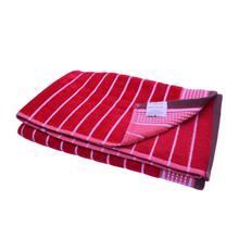 Rigatta 70 x 145 cm Bath Towel (Rose Red)