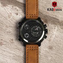 KADEMAN Round Dial Chronograph Watch For Men - 156