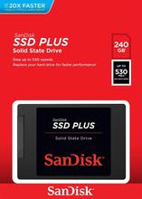 SanDisk 240GB SSD Plus SATA III 2.5" Internal SSD