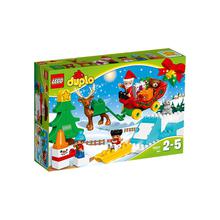 Lego Duplo (10837) Santa Winter Holiday Build Toy Play Set For Kids