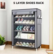 Shoe Rack with 5 Shelves (Random Color)