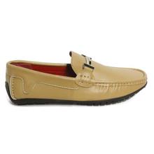 KILOMETER Tortilla Brown Solid Loafers For Men