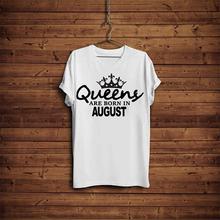 Coolest Are Born In August Printed Tshirt