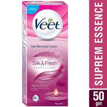 Veet Hair Removal Cream Silk & Fresh Technology Supreme Essence (50gm)