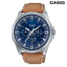 Casio Round Dial Chronograph Watch For Men - MTP-SW310L-2AVDF