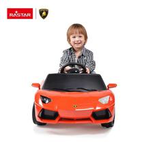 RASTAR 81700 Lamborghini Aventador LP 700-4 Ride On Car Toy With Remote For Kids - Orange