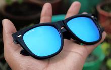 Tomhardy (2140) Wayfarer Sky Blue Glass Sunglass  Sunglasses-Blue