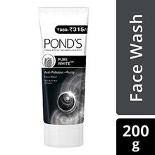 Pond's Pure White Anti Pollution With Activated Charcoal Facewash,