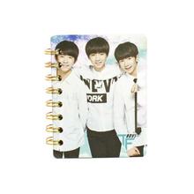 White/Black Luhan Printed Notebook
