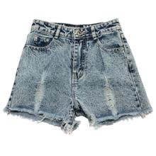 Wash Half Jeans Pants For Girls