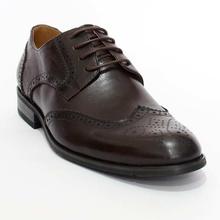 Shikhar Coffee Brogue Derby Leather Formal Shoes for Men - 804