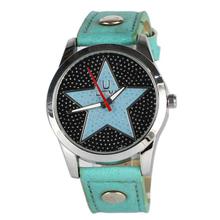 Ultima Round Dial Synthetic Leather Analog Watch For Women