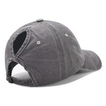 2019 Ponytail Baseball Cap Messy Bun Hats For Women Washed