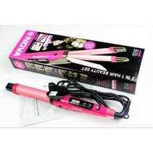 Nova 2 In 1 Professional Hair Curler & Hair Straightener