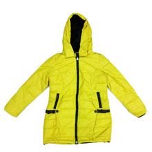 Yellow Long Jacket for Women