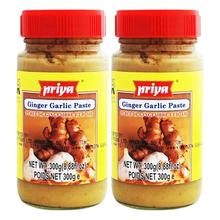 Priya Ginger Garlic Paste (Bundle of 2 x 300g)