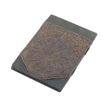 Dark Brown Leather Magic Wallet For Men