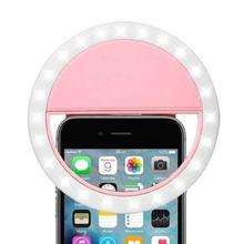 Rechargable 3 Mode Selfie Ring Light