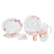 Luminarc Tempered 46 Pcs Essen Covent Garden Flo Dinner Set