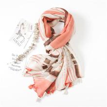 Korean Style Sun Protection Premium Printed Scarves For