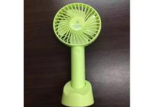 USB rechargeable Mini portable handheld desktop portable fan (with mobile phone holder)