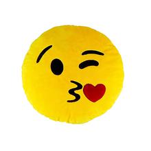 Winking Eye Emoji Cushion