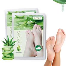 2pcs/1pair Dead Skin Remover Feet Mask Exfoliating Foot Mask
