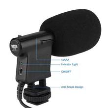 Boya BY-VM01 Pro Video Broadcast Directional Condenser Mini Shotgun Microphone